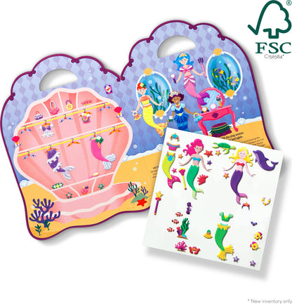 Puffy Sticker Play Set: Mermaid