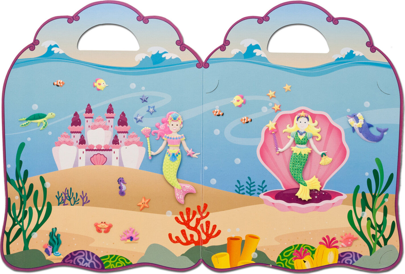 Puffy Sticker Play Set: Mermaid