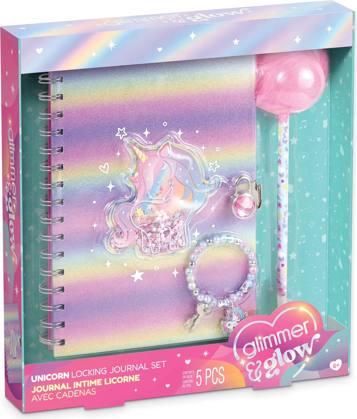 Unicorn Locking Journal Set