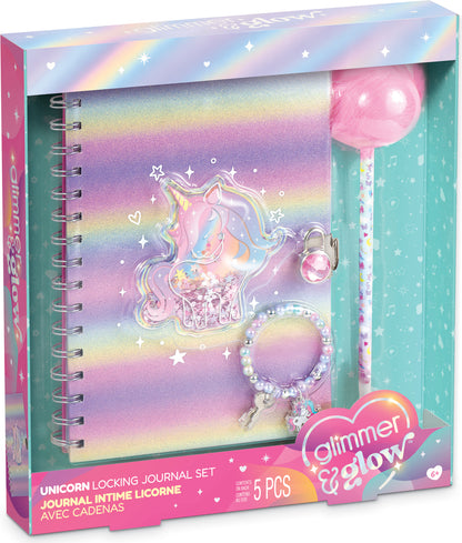 Unicorn Locking Journal Set