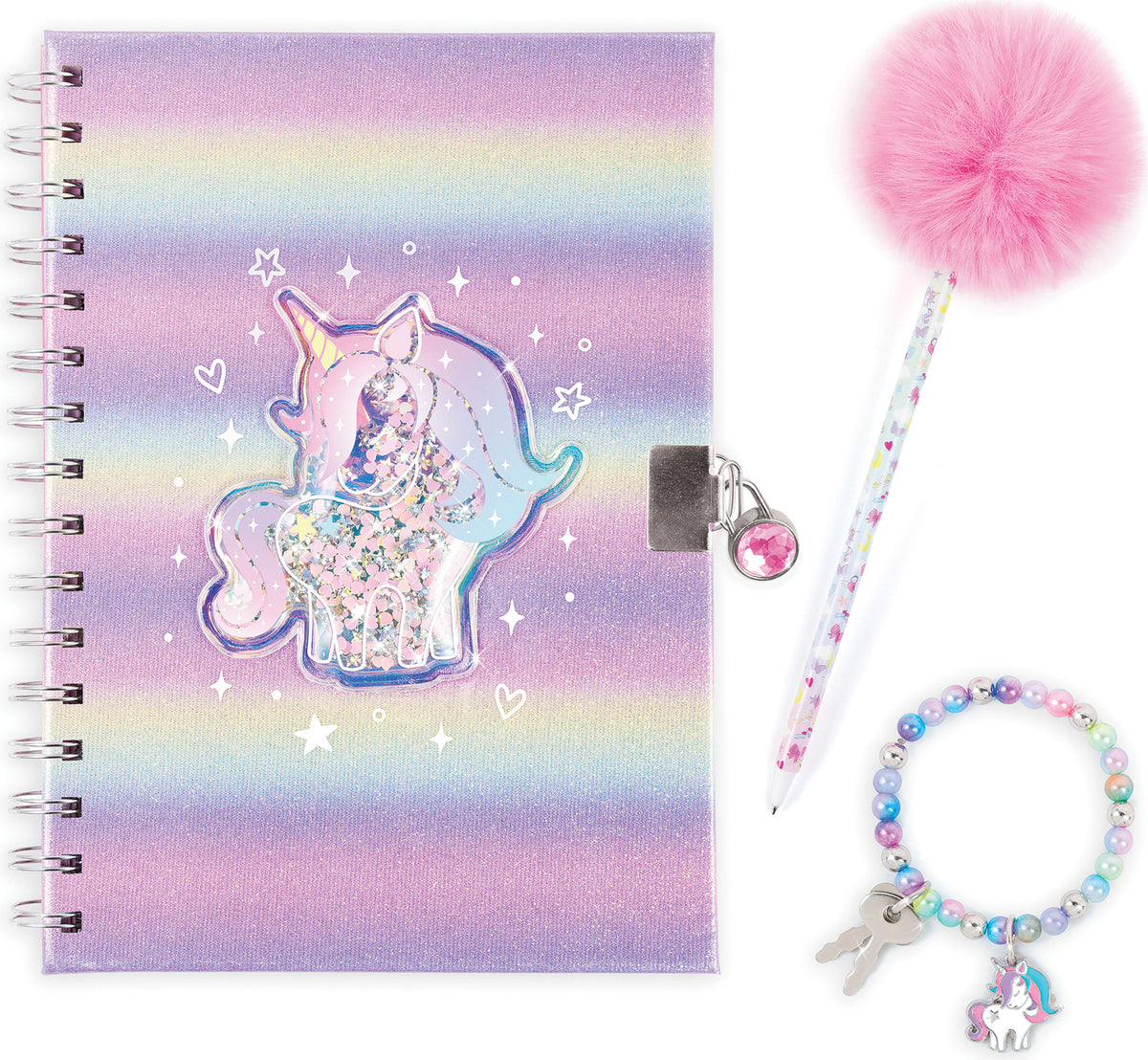 Unicorn Locking Journal Set