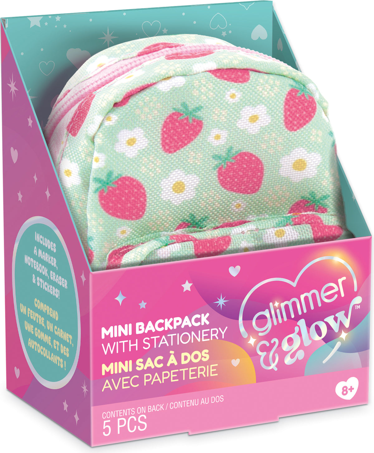 Mini Backpack with Stationery