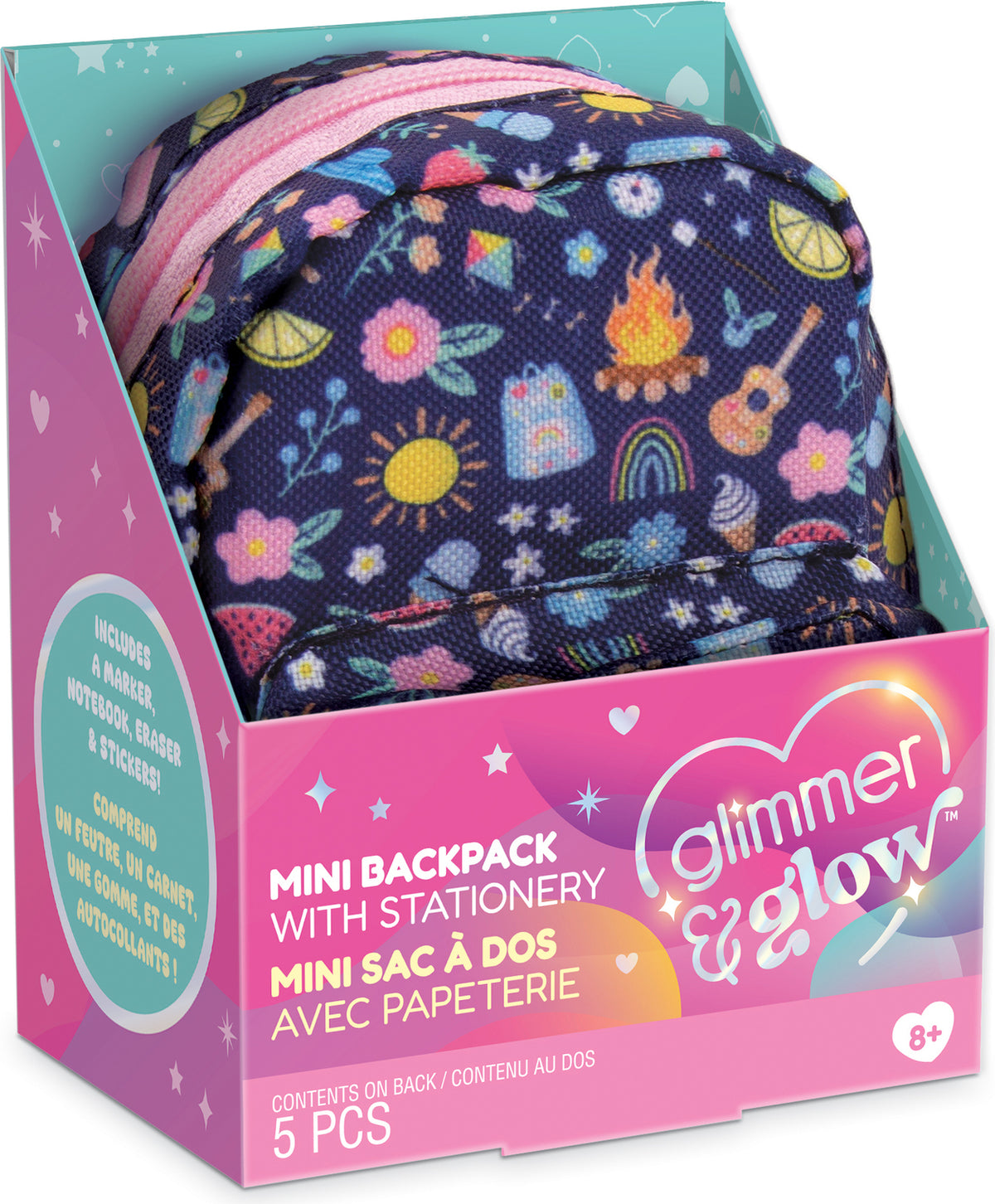 Mini Backpack with Stationery