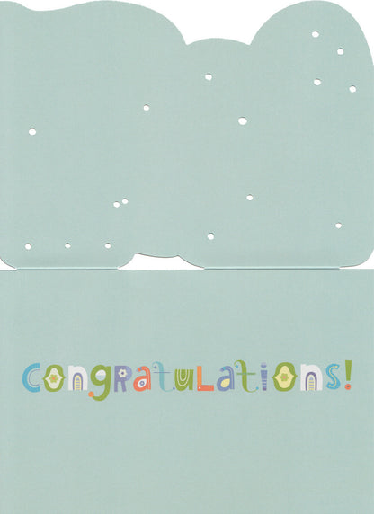 Baby Die-Cut Card