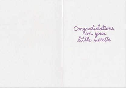 Baby Swan Foil Card