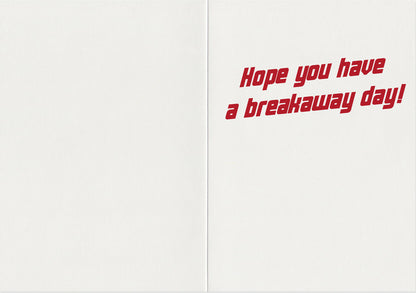 Hockey Star Birthday Card