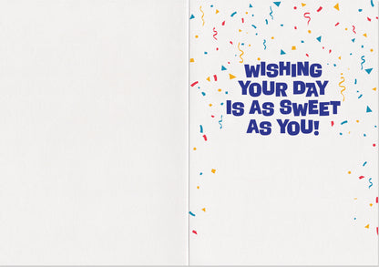 Teddy Bear Pomeranian Foil Card