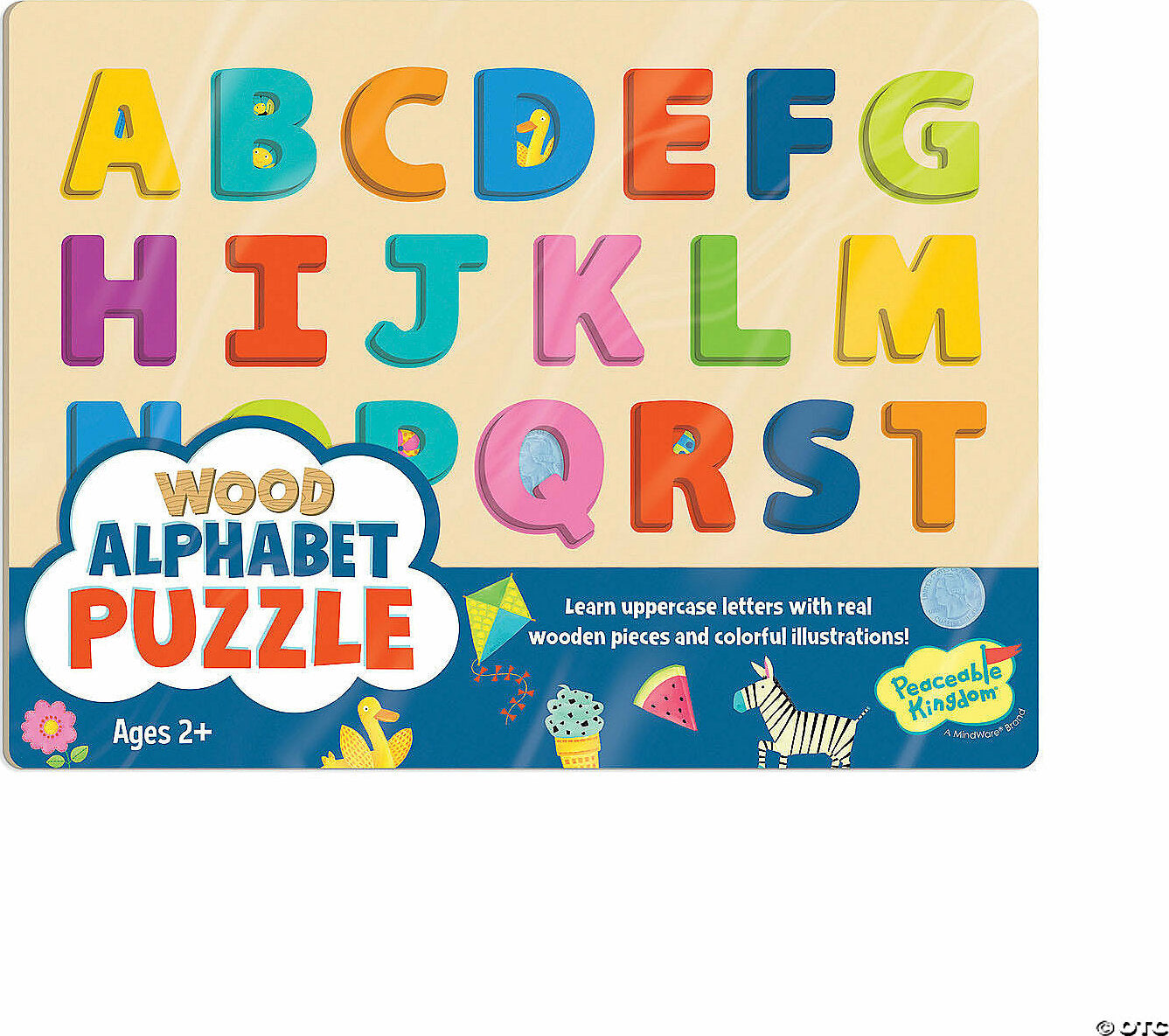 Wood Alphabet Puzzle
