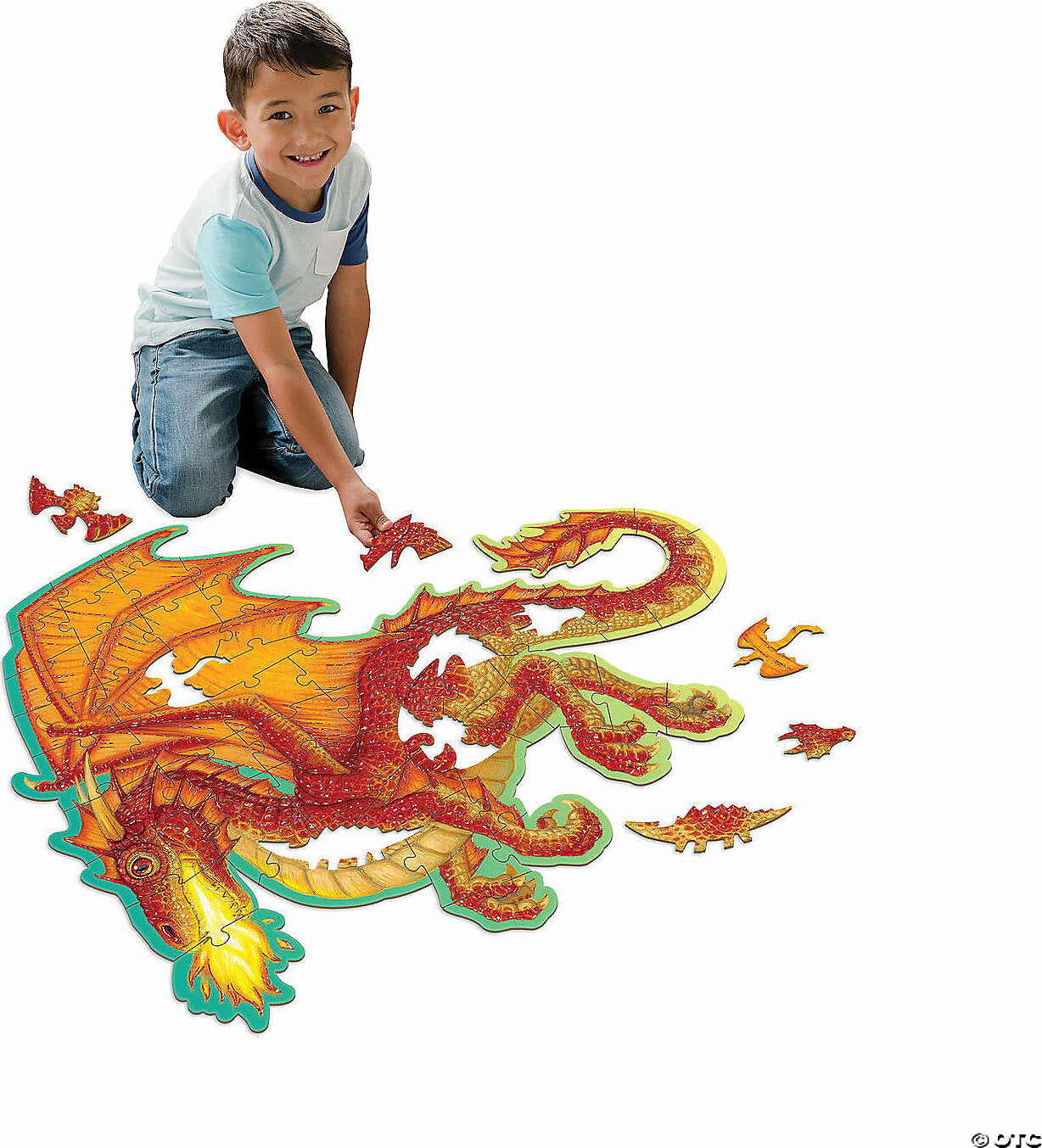 Dragon Floor Puzzle (55 pcs) Ages 5 and up