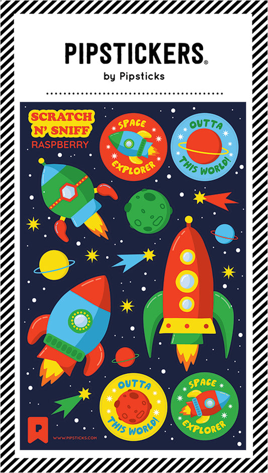 Stickers -  Outta This World Scratch 'n Sniff