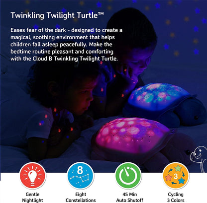 Twinkling Twilight Turtle - Pink