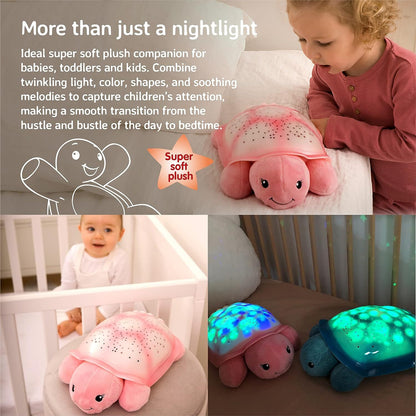 Twinkling Twilight Turtle - Pink