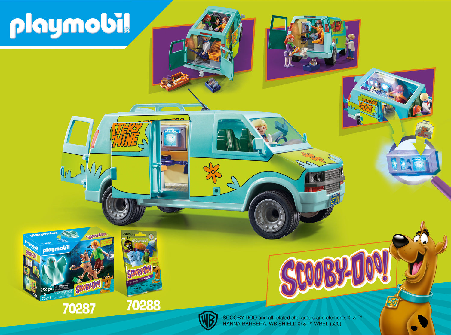 Scooby-Doo! Mystery Machine Franklin's Toys Scooby-Doo! Mystery Machine Franklin's Toys