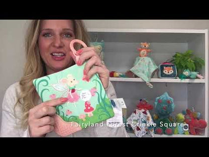 Fairyland Crinkle Teether - 6x6"