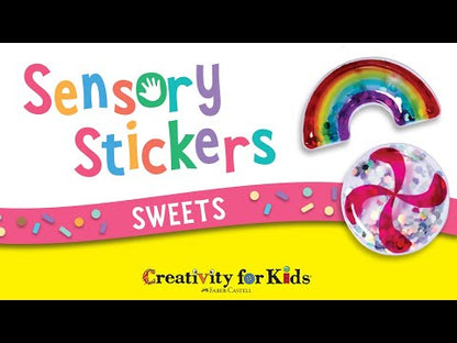 Sensory Stickers Sweets