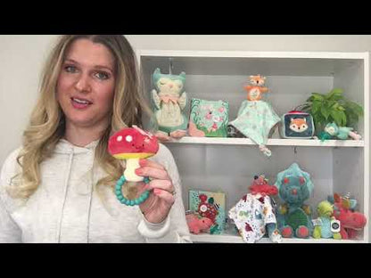 Fairyland Mushroom Teether Rattle - 6"