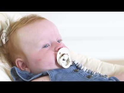 Navy Pacifier Clip