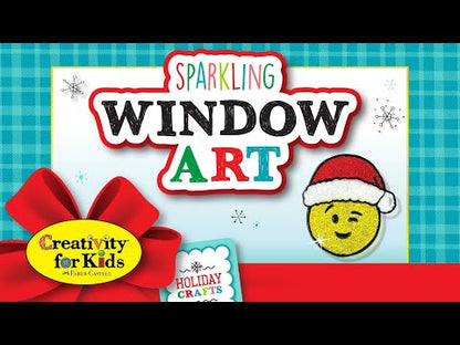 Holiday Easy Sparkle Window Art
