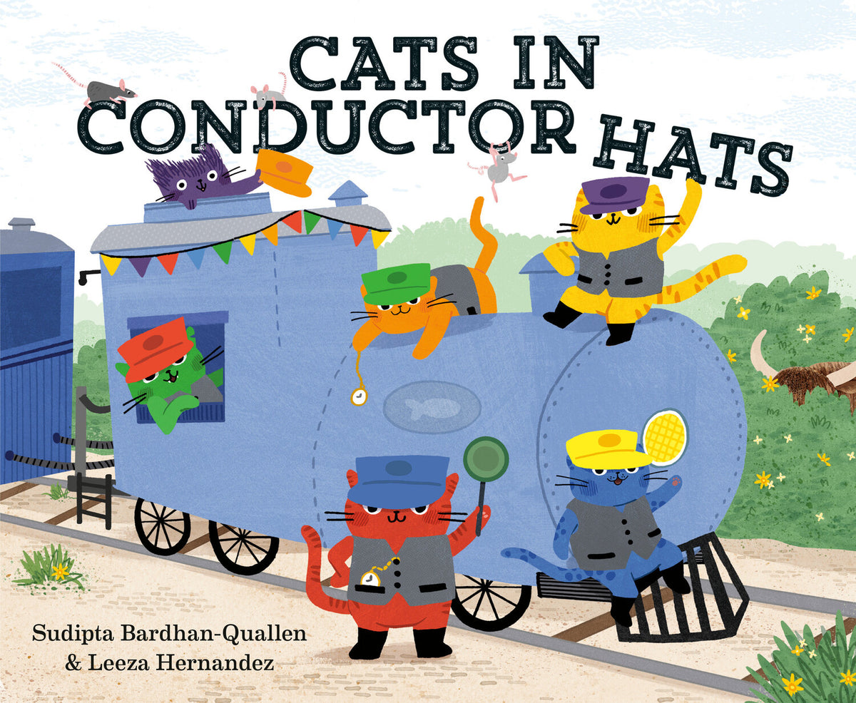 Cats in Conductor Hats: A Train Adventure