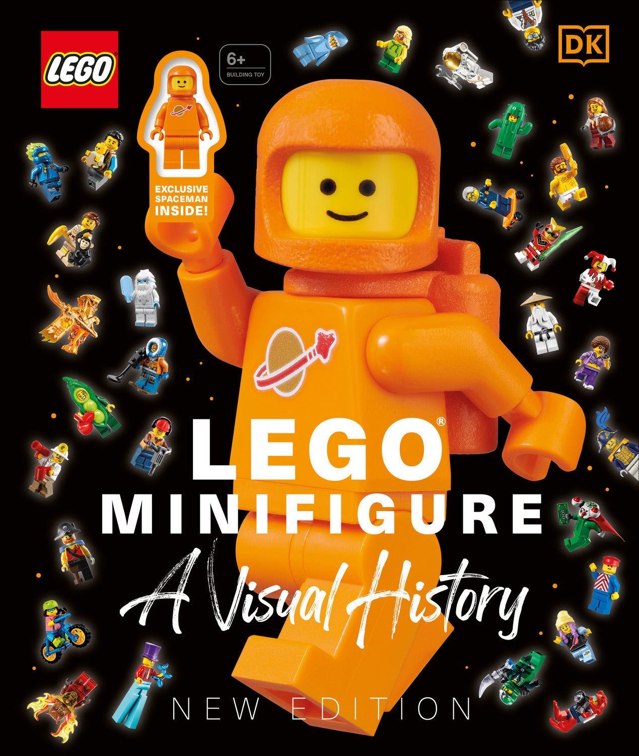 Lego Spaceman Mini LEGO® Minifigure A Visual History New Edition: With LEGO Spaceman Mini ...