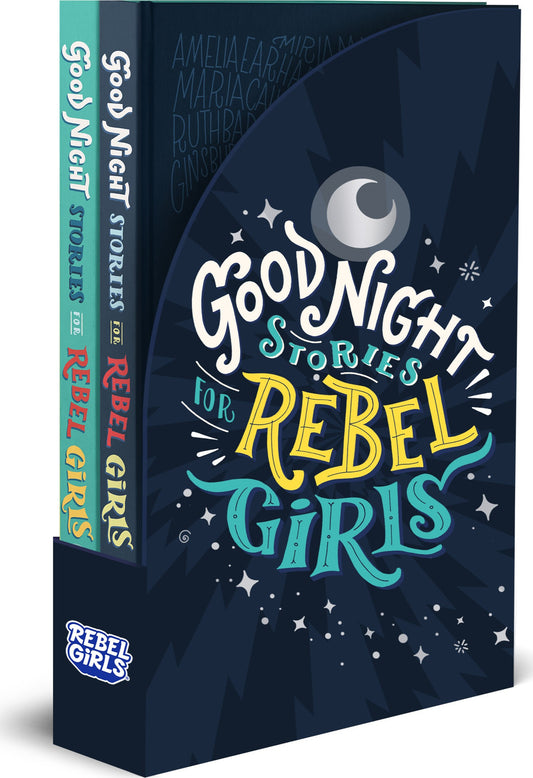 Good Night Stories for Rebel Girls 2-Book Gift Set