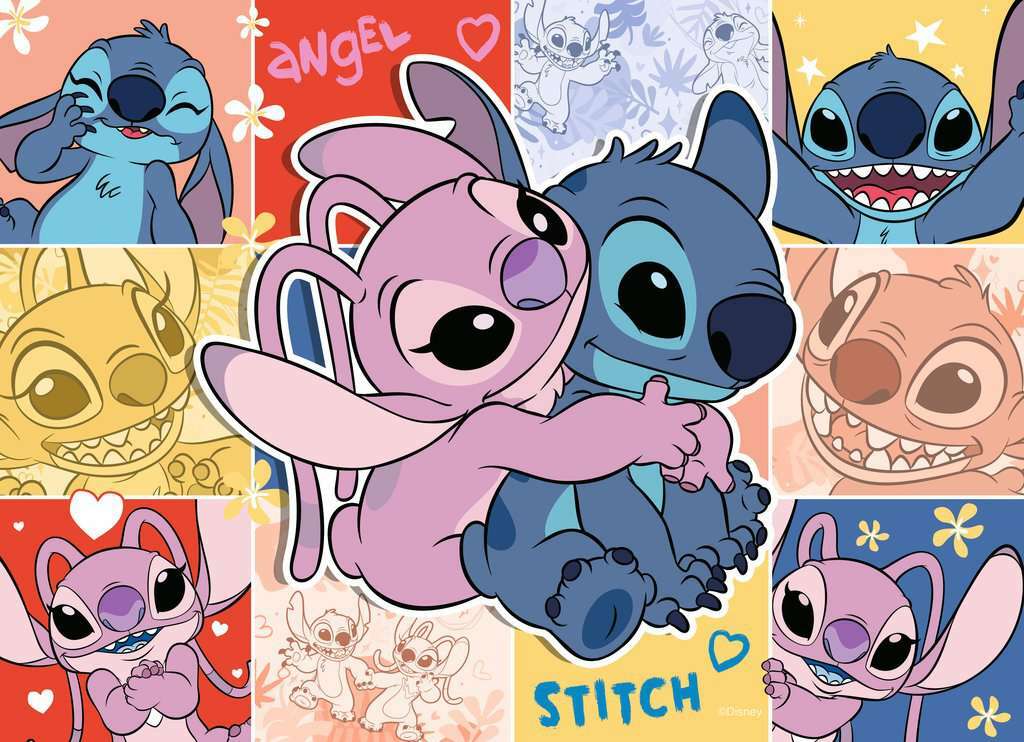 Lilo & Stitch (4 x 100 Piece Puzzle)