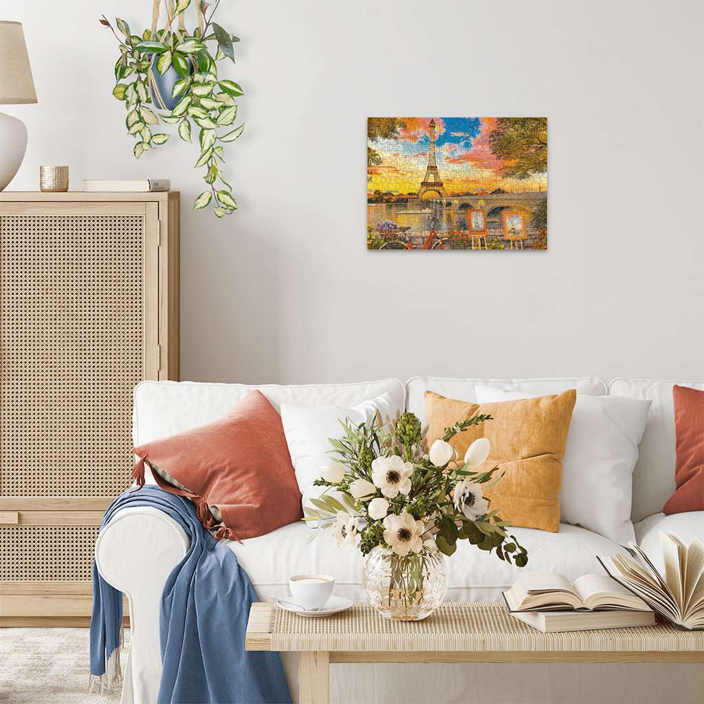 Jigsaw Puzzle Evening in Paris - 500 Pieces Puzzle