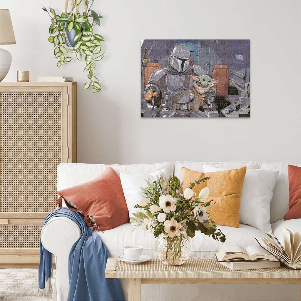 Jigsaw Puzzle The Mandalorian - 1000 Pieces Puzzle
