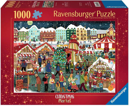 Jigsaw Puzzle Christmas Market - 1000 Pieces Puzzle