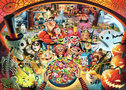 Jigsaw Puzzle Trick or Treat - 1000 Pieces Puzzle