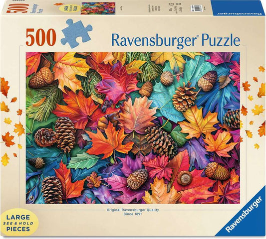 Autumn Riches Puzzle (500 Large Pieces pc)