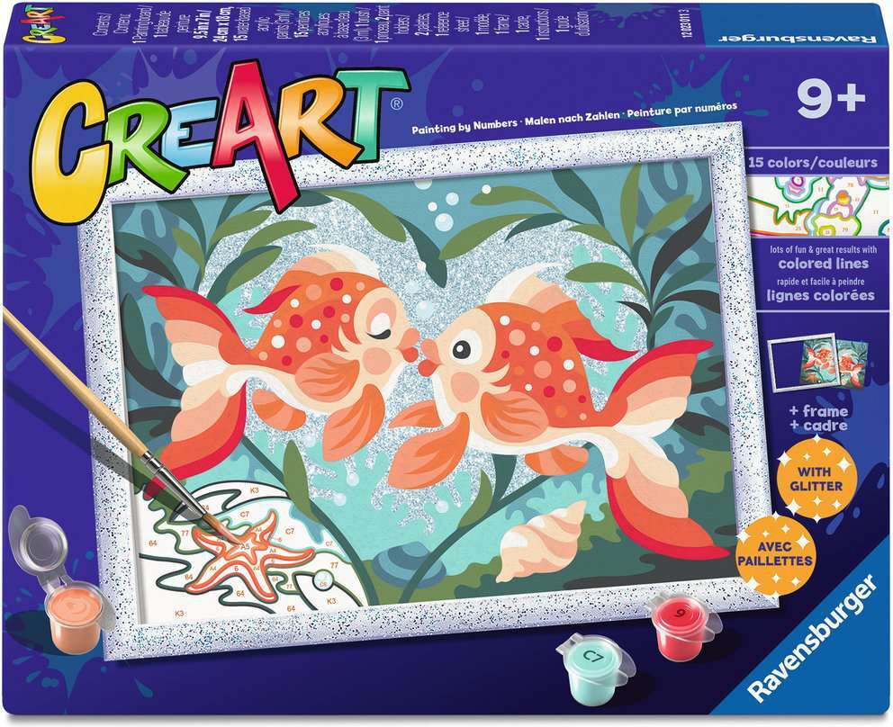 Fish in Love Puzzle (Painting products)