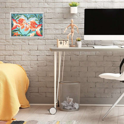 Fish in Love Puzzle (Painting products)