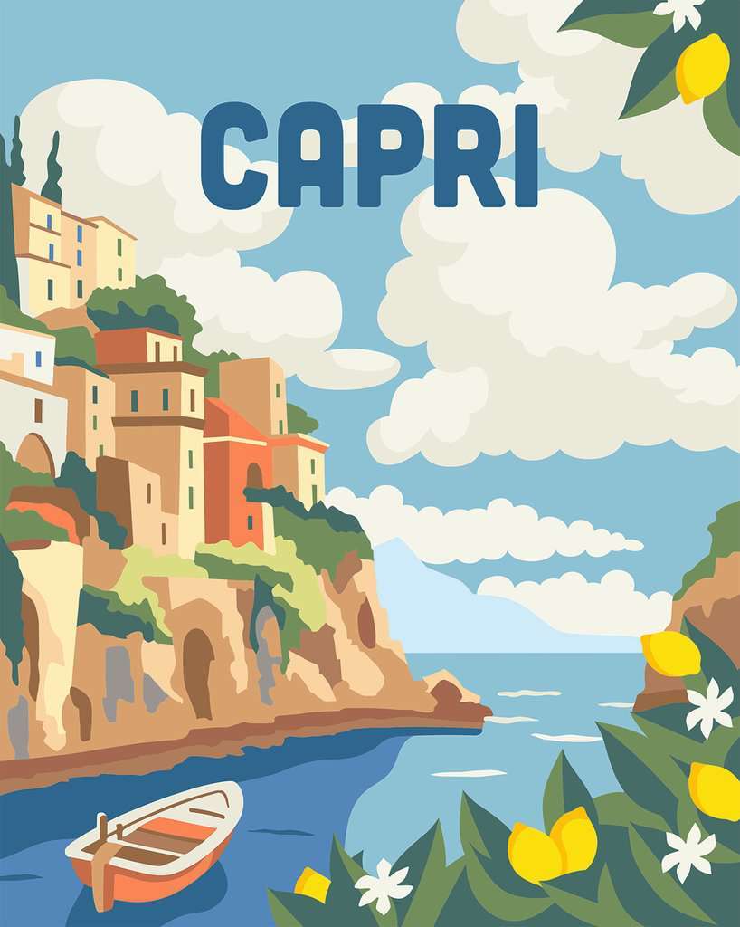 Capri Puzzle (Painting products)