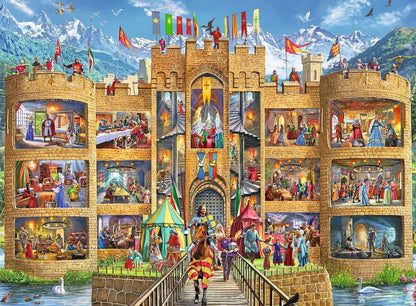 Castle Cutaway (150 pc Puzzle)