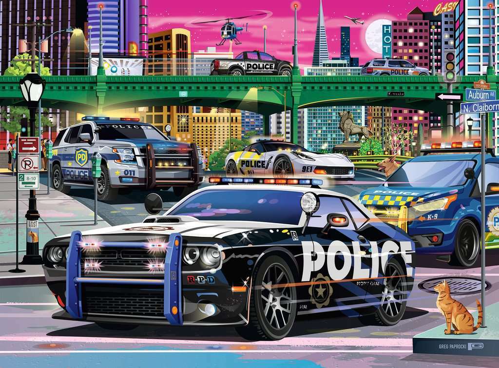Police on Patrol (150pc Puzzle)