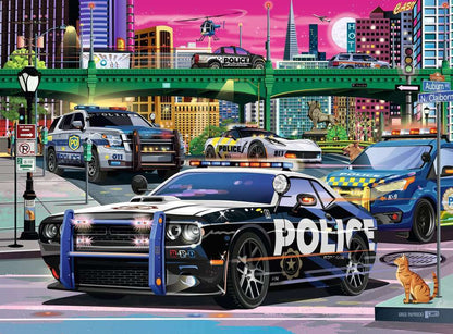 Police on Patrol (150pc Puzzle)