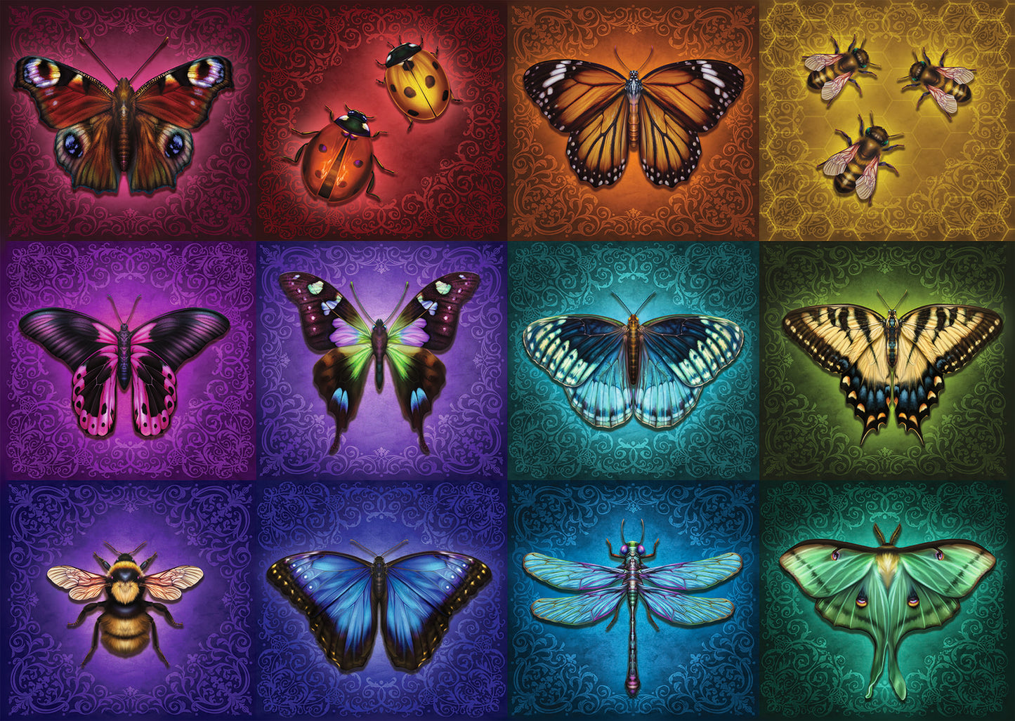 Winged Things puzzle (1000pc)