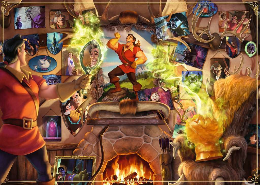 Disney Villainous: Gaston (1000 pc Puzzle)