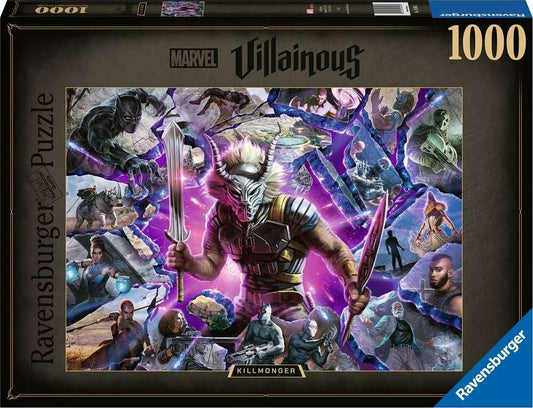 Marvel Villainous: Killmonger (1000 pc Puzzle)