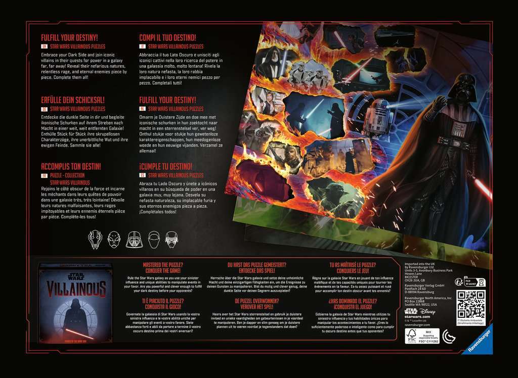 Star Wars Villainous: General Grievous (1000 pc Puzzles)