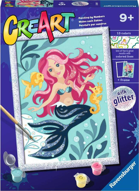 CreArt: Enchanting Mermaid Paint by Number