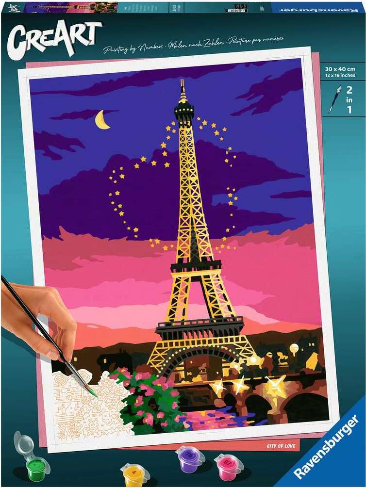CreArt: City of Love Paint by Number