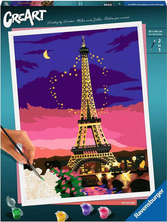 CreArt: City of Love Paint by Number