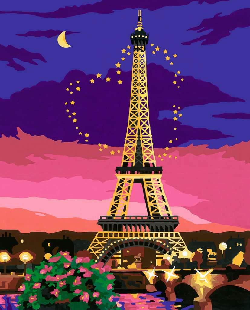 CreArt: City of Love Paint by Number