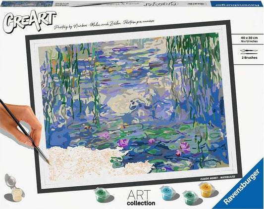 CreArt: Monet: Waterlilies Paint by Number