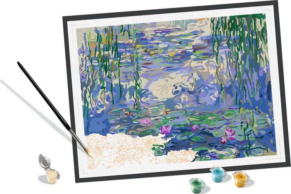 CreArt: Monet: Waterlilies Paint by Number