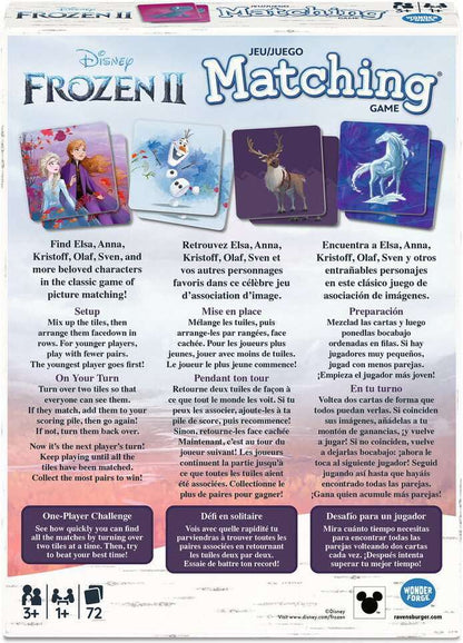 Frozen 2 Matching game
