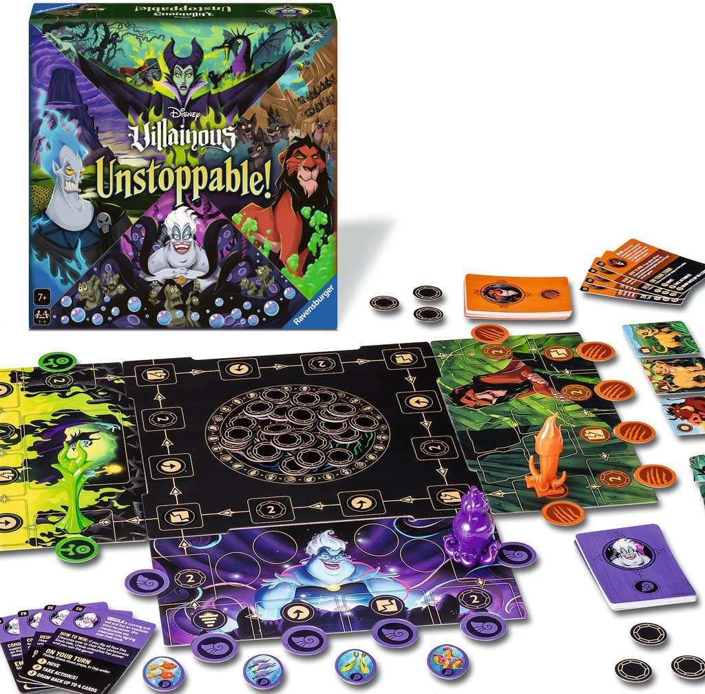 Disney Villainous Unstoppable! Puzzle (Strategy game)