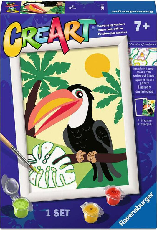 CreArt: Toucan In Jungle 5x7